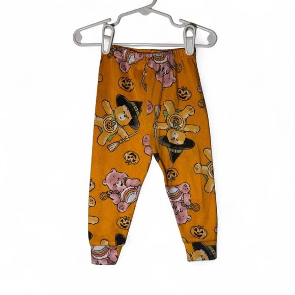 Kids 2T Care Bears Halloween Pajama Set Long Sleeve Orange - Picture 2 of 8